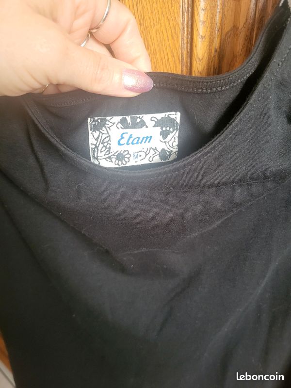 Robe épaule dénudé de chez Etam très bon état légère (image 3)