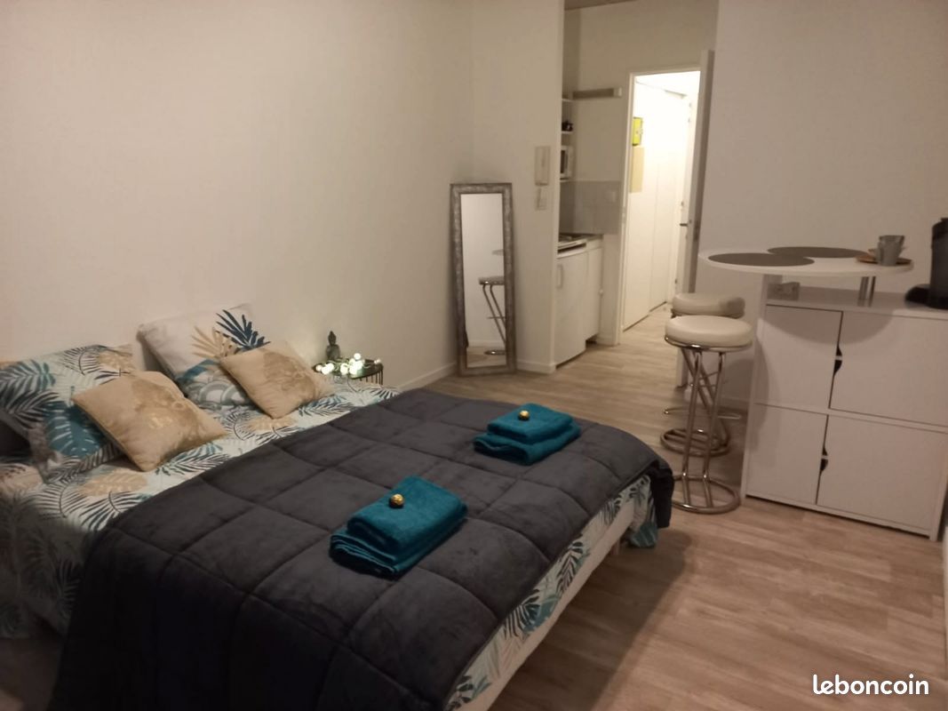Appartement 1 pièce 22 m² · à Tours · 21,5 m² · 495 €/mois