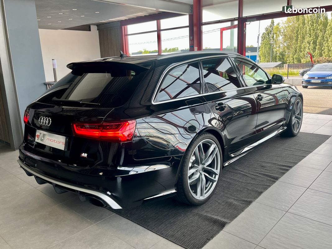 Audi rs6 4,0 v8 560 quattro bva8 pack audi exclusif gps magnetic ride camera keyless regulateur audi matrix led hifi bose echappement sport jantes 21 drive select siege recaro rs carbon excellent etat (image 2)