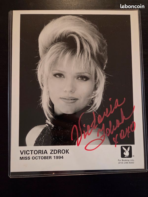 Victoria Zdrok - Playboy - Miss October 1994 - Photo Autographe (image 1)