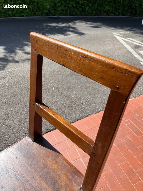 Chaises année 30/40 en parfait état (image 5)