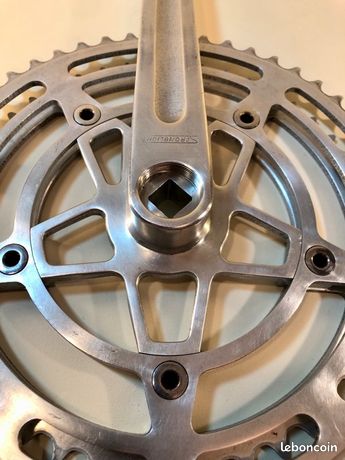 Pédalier Stronglight 93 Double plateaux 50-42 170 mm 14 x 125