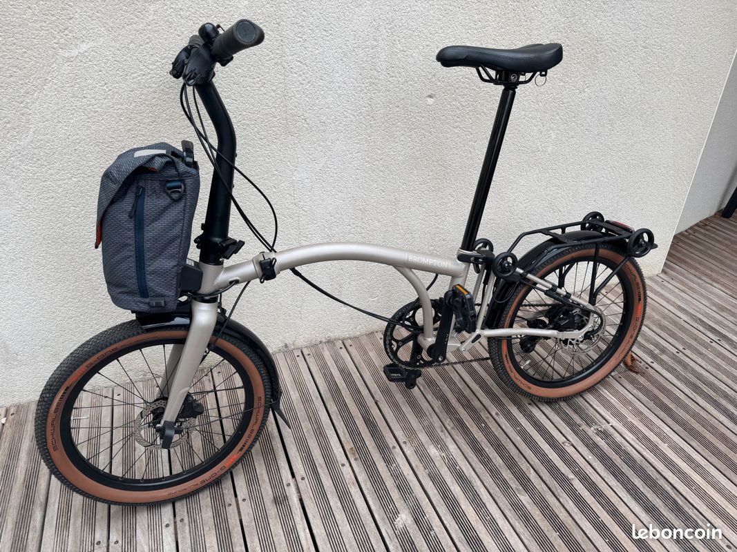 Kit Transmission HH 7 Vitesses Pour Brompton - Aluminium Et Titane