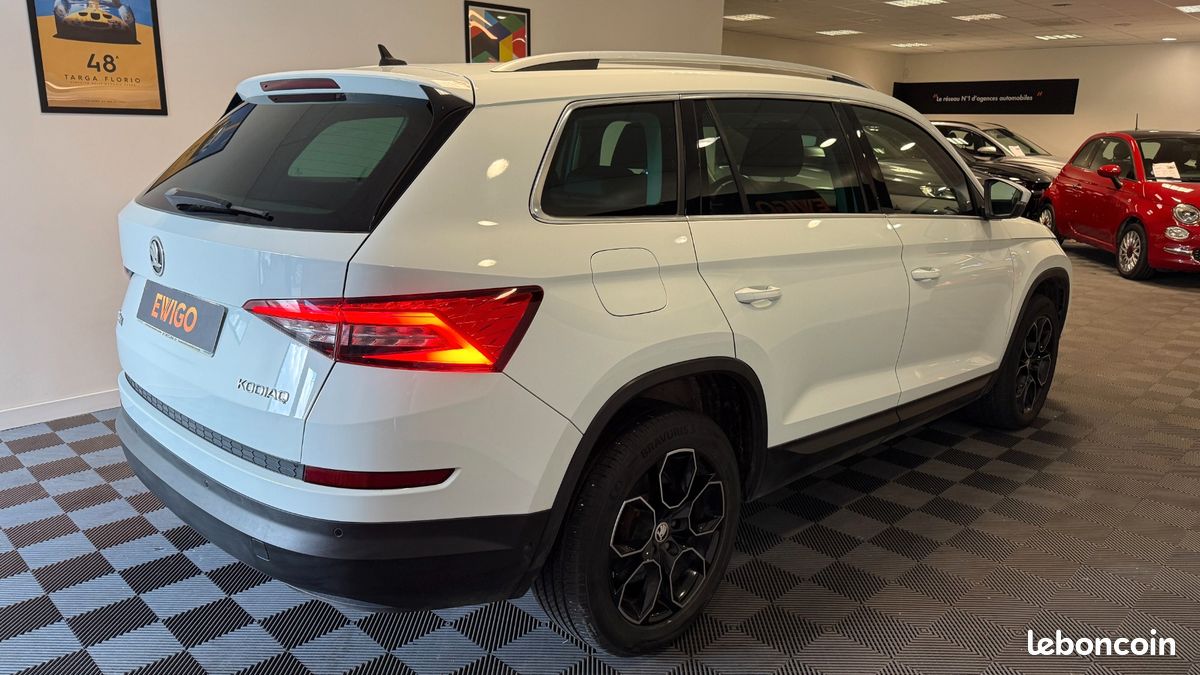 Skoda kodiaq 2.0 tdi 150 scr active 4x2 dsg bva + crochet d'attelage + camera 360 + 4 pneus (image 2)