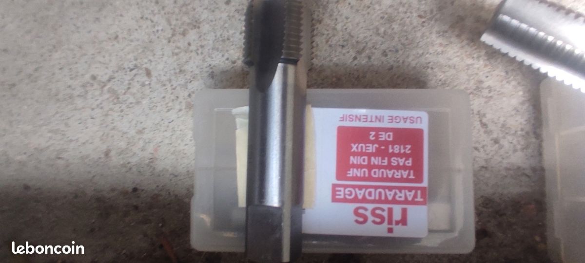 Lot De 2 Tarauds M16 X 1,0 En Acier 9Si-cr – Pour Filetage Propre Et Précis