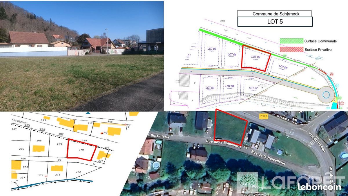 Terrain 606 m² · à Schirmeck · 606 m² · 93 000 €