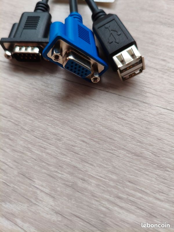 HP BladeSystem C7000 Computer Servers HP 409496-001 416003-001 Local I/O SPS -CA SUV KVM Cable HP BladeSystem C7000 Xeon Network Servers - Foto 7