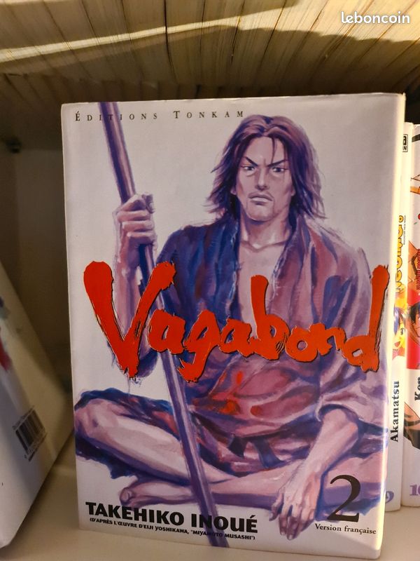 Manga Vagabond de Takehiko Inoue Tome 1 er 2 edition Tonkam (image 4)