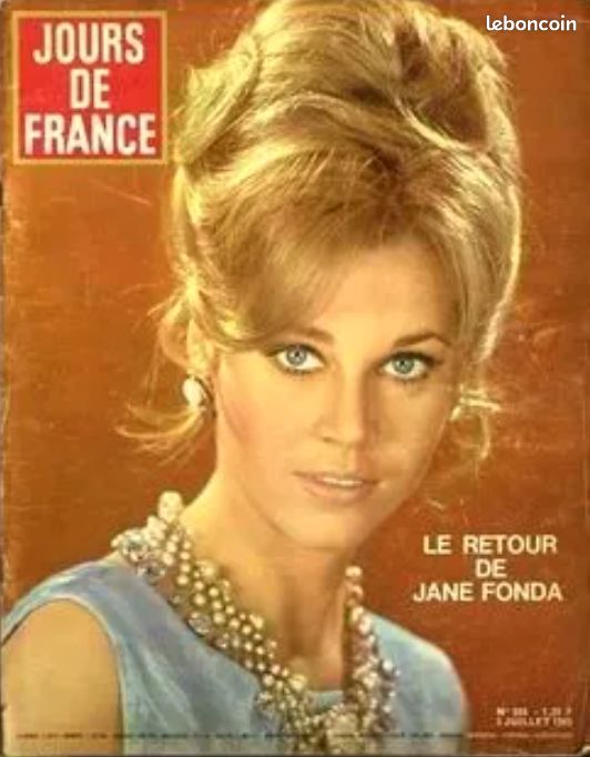 Jours de France N°555 du 3 juillet 1965 – Jane Fonda (image 1)