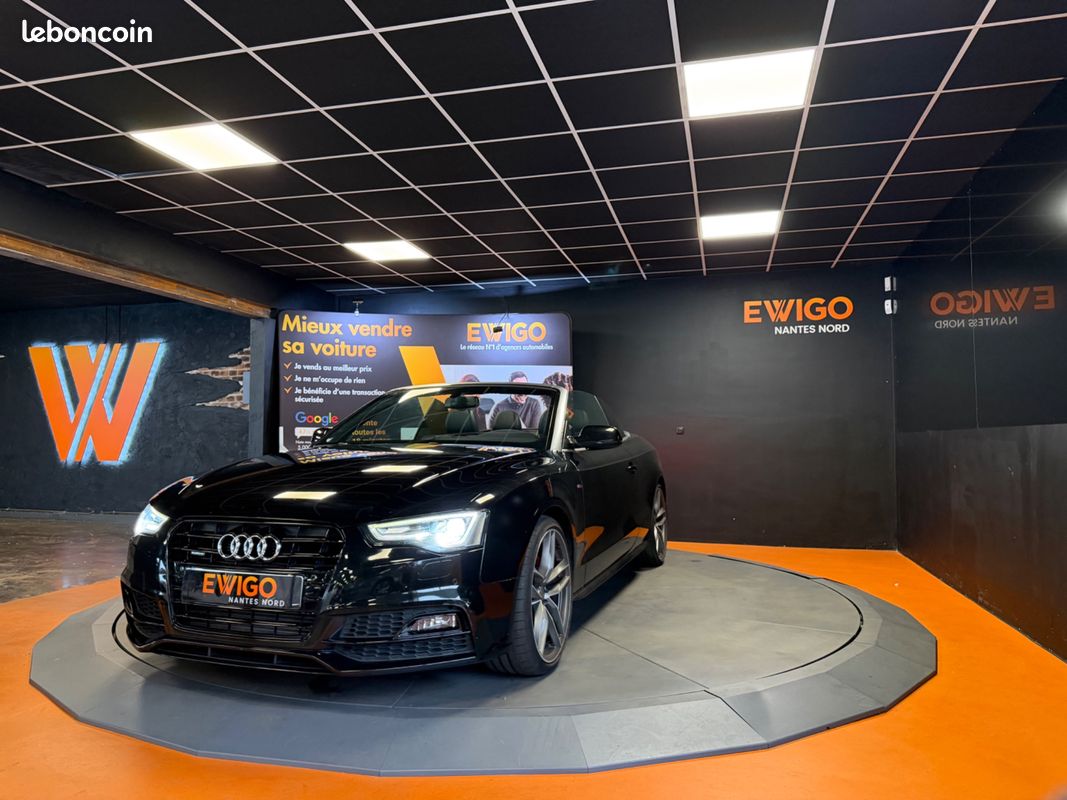 AUDI A5 CABRIOLET 3.0 TDI 220 S-LINE QUATTRO S-TRONIC BVA / BANG & OLUFSEN / SIEGES CHAUFFANTs (image 21)