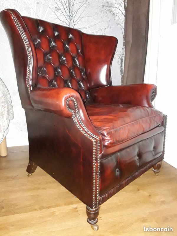 Fauteuil Club Bar en cuir - Atelier Gru