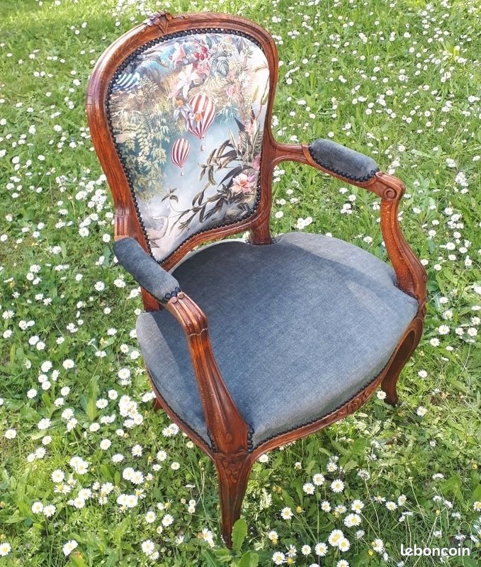Fauteuil Cabriolet restauré (image 1)