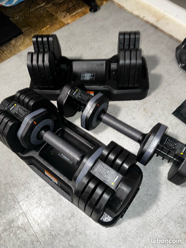 Lot De 2 Haltères Réglables Ativafit – 2,5 Kg à 12,5 Kg – Fitness Et Musculation