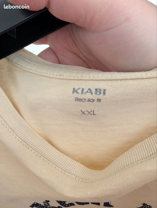 Tee short beige marakeche morocco (image 3)