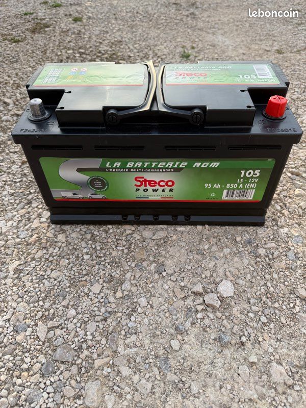 Batterie AGM 95ah 850a LS 12v neuve (image 1)