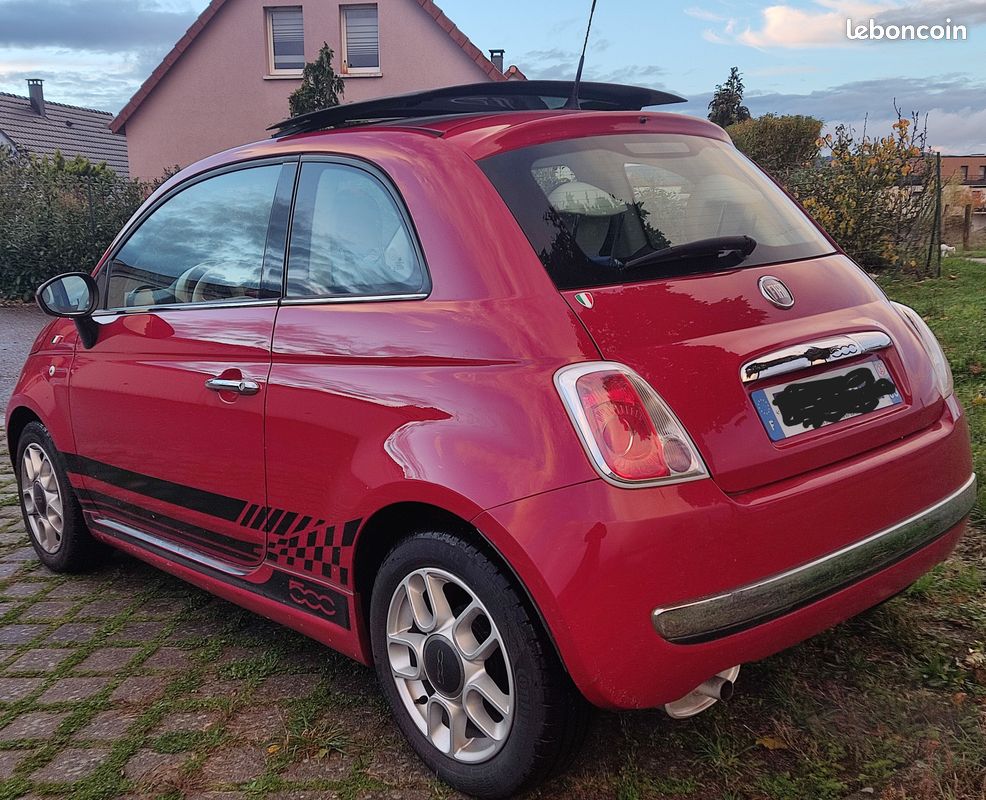 Rare fiat 500 sport italia diesel 1.3 multijet - Voitures