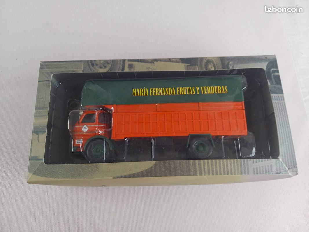 Camion Altaya Pegaso Comet Frutas – Échelle 1/43, Miniature Utilitaire, Boîte D'origine
