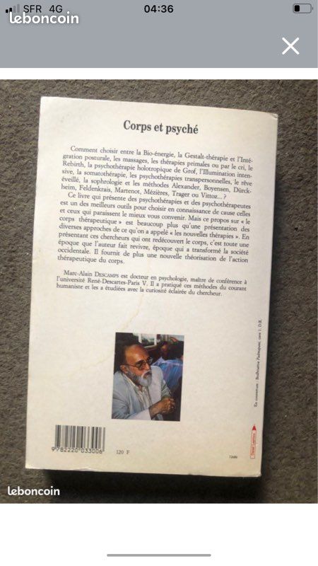 Corps et Psyché de Marc-Alain Descamps (image 2)