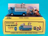 CAR-HORSE CITROEN TYPE h hy tub Kodak type 2 style Dinky JRD CIJ fin de