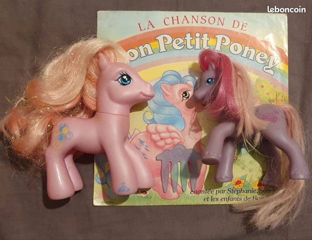 FIGURINE MON PETIT Poney My Little Pony G1 Baby Tiddley Winks 1985 Hong Kong EUR 7,70 - FR