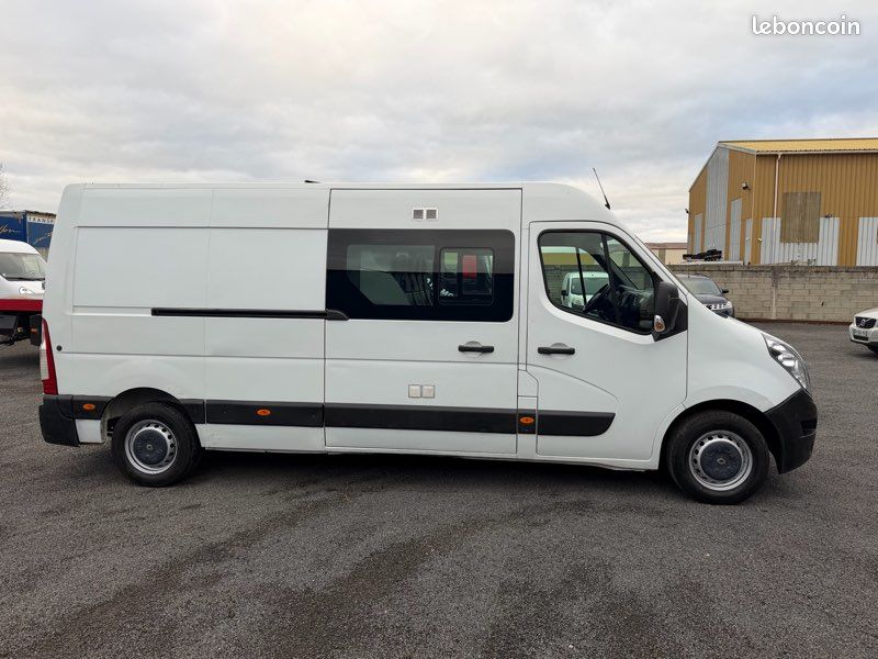 Renault master 2.3 dci 130 ch l3h2 7 places cabine approfondie tva récupérable (image 3)