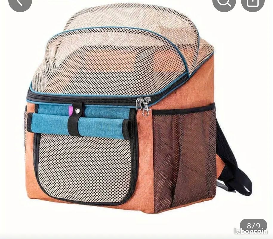 Panier De Vélo Pliable Et Amovible – Fixation Guidon, Sac à Dos/provisions, 5kg, Oxford
