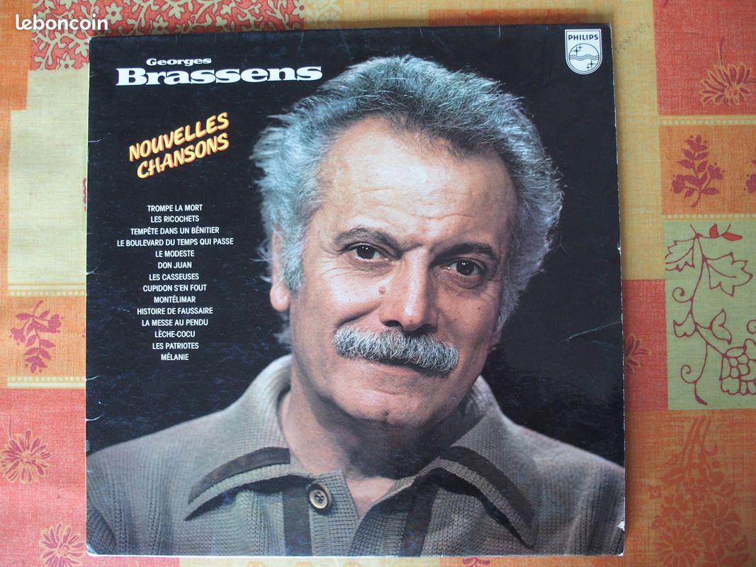 Vinyle disque 33 tours Georges Brassens (image 1)