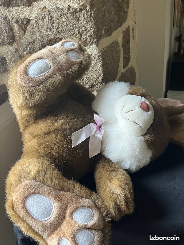 Grande peluche lapin jouet enfant (image 7)
