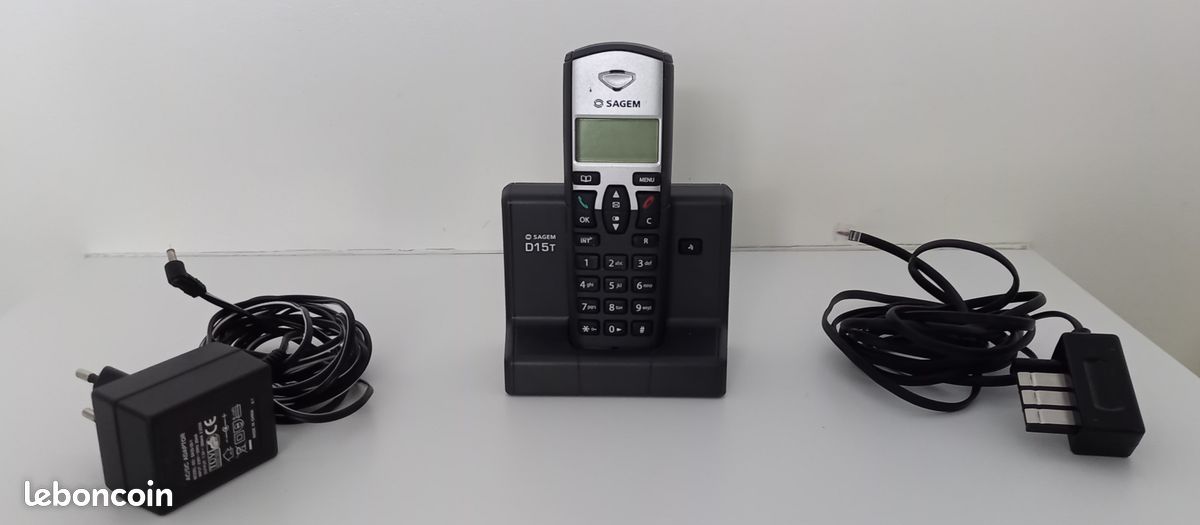 Téléphone sans fil SAGEM D15T (image 1)