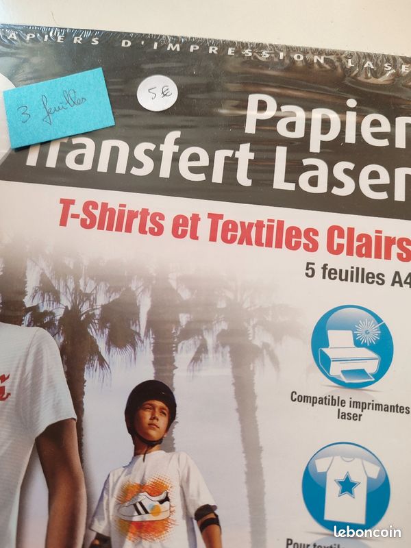 Impression Textile Impression Photo Tee Shirt Papier Impression