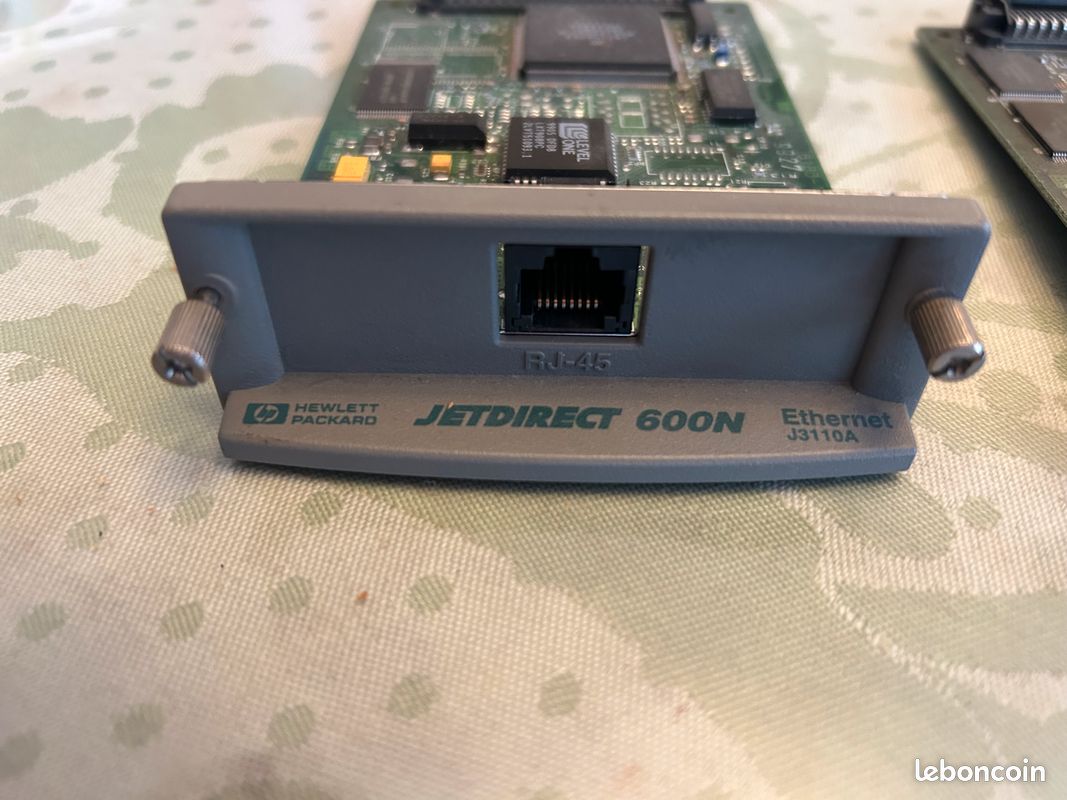 Carte réseau HP JETdirect 600N J3110A et J3111A pour imprimante (image 2)
