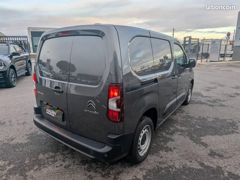 Citroen Berlingo Van M 650kg BlueHDi 100 S&S Club BVM5 - TVA Récupérable - 10558.32 HT (image 7)
