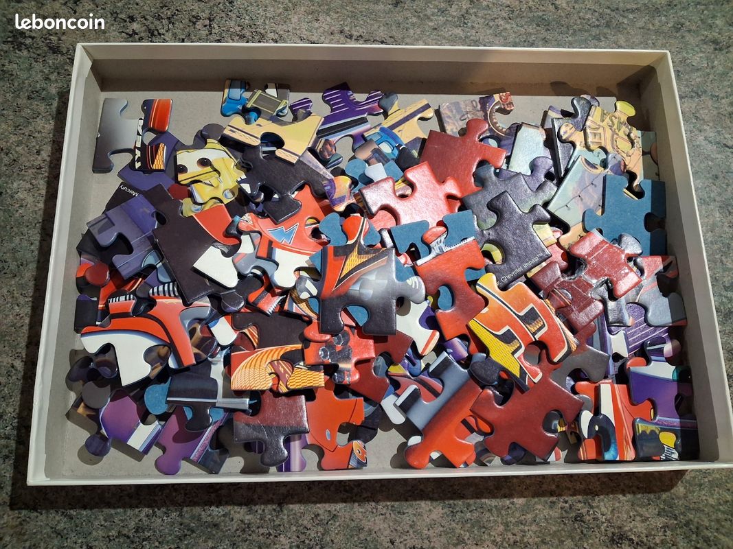Puzzle 100 pièces cars (image 2)