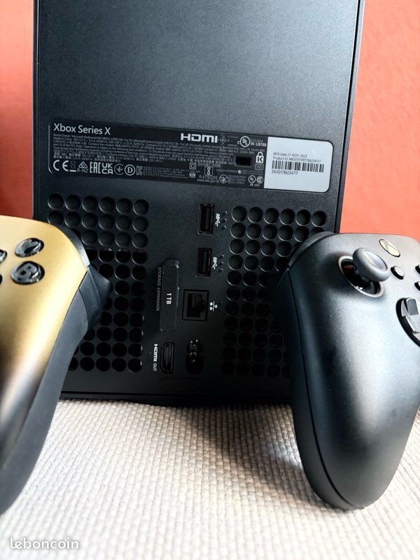 Console de jeu Microsoft XBOX Series X 1 To SSD, ensemble complet avec