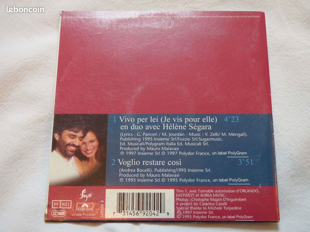 CD 2 titres au choix (image 20)