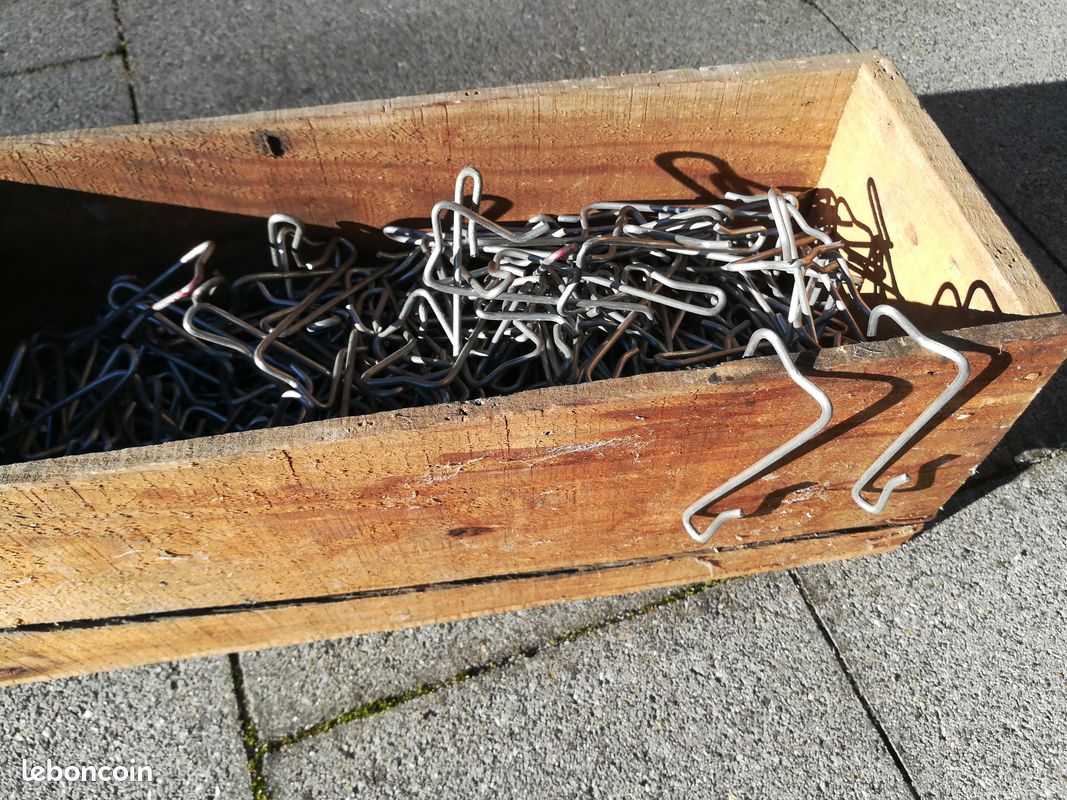 Crochets de 7 cm Inox neufs (image 1)