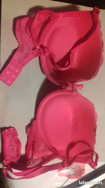 Soutien gorge rose 90D undiz(ap) (image 2)