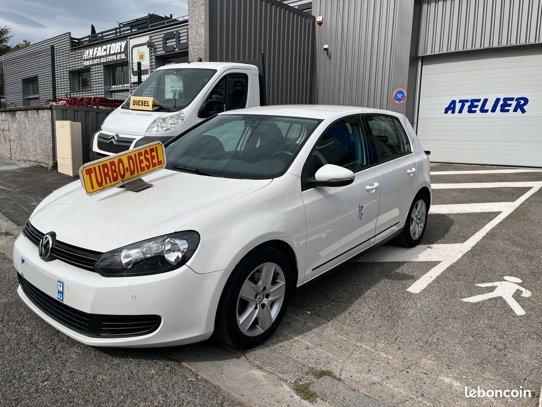 Belle golf 6 2.0 tdi 110cv gps clim possibilité garantie 12 / 24 / 36 mois (image 2)