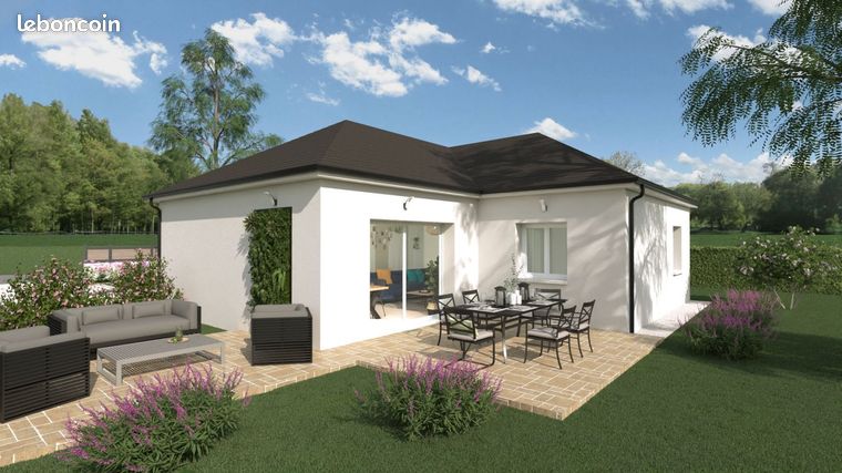 Projet de construction d'une maison 82.4 m² avec terrain à VAUX (03)