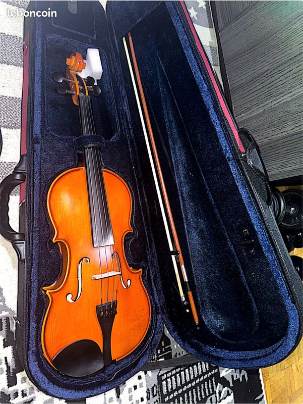Cordes Violon Thomastik Vision - Jeu 4/4 Tension Moyenne - Âme Synthétique - Mi Acier