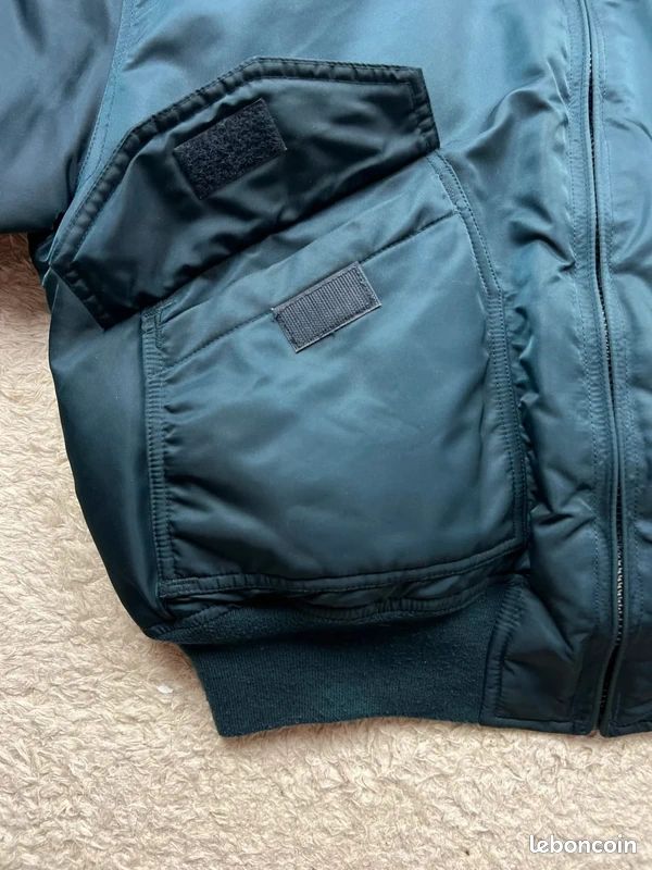 Jacket Bombers Schott marine Vintage y2k 90's- Type CWU-R - XL homme (image 6)