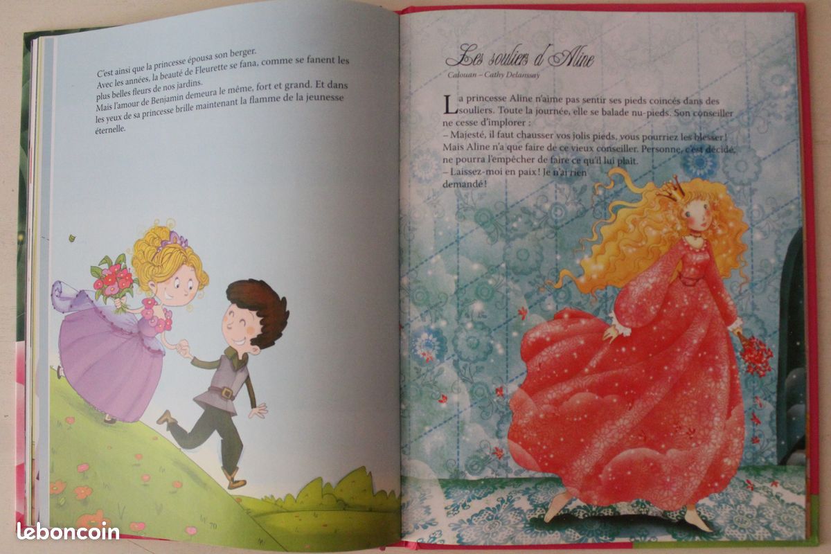 Histoires de fées et de princesses (cartonné) - Livres