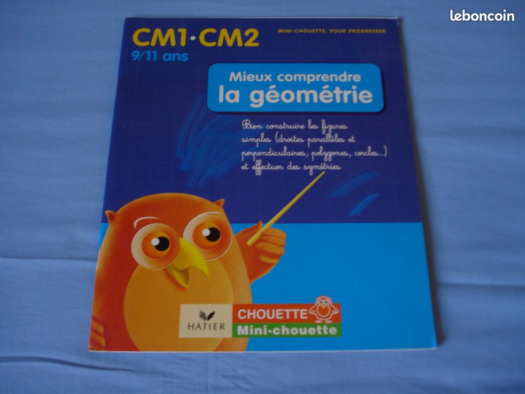 CAHIER SCOLAIRE CM1 CM2 prix 1, 50 EUROS (image 1)
