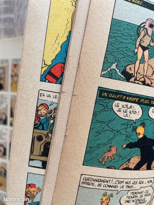 BD Spirou Les chapeaux noirs EO belge 1952 (image 17)