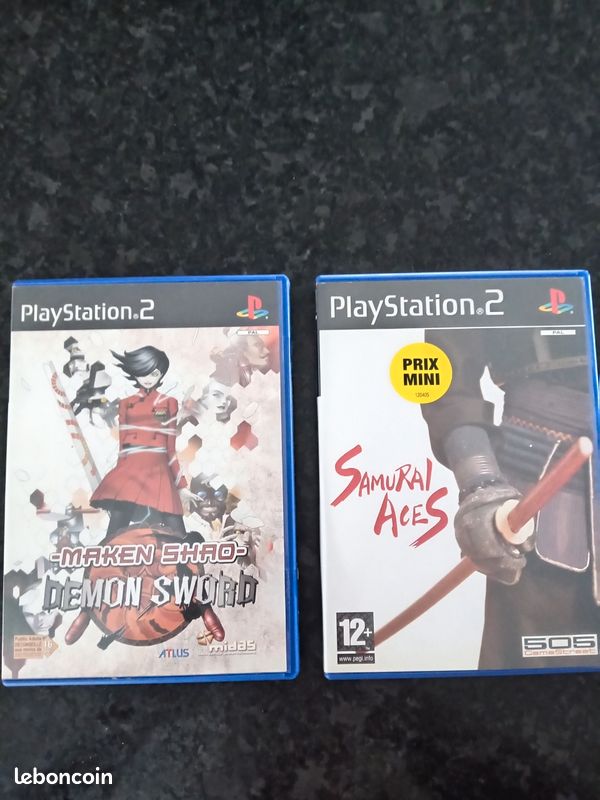Samurai Aces sous blister - PS2 - Jeu Occasion Pas Cher