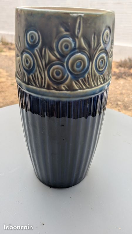 Vase Steuler Keramik bleu cobalt (image 3)