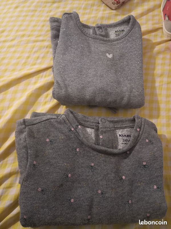 2 robe kiabi 2 ans (image 1)