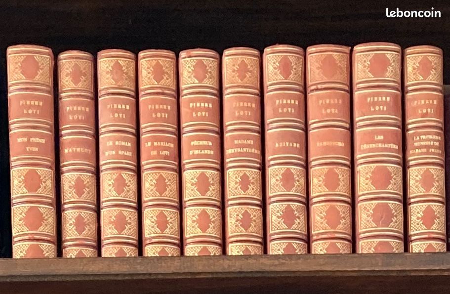 Livres de collection de PIERRE LOTI 10 livres (image 1)