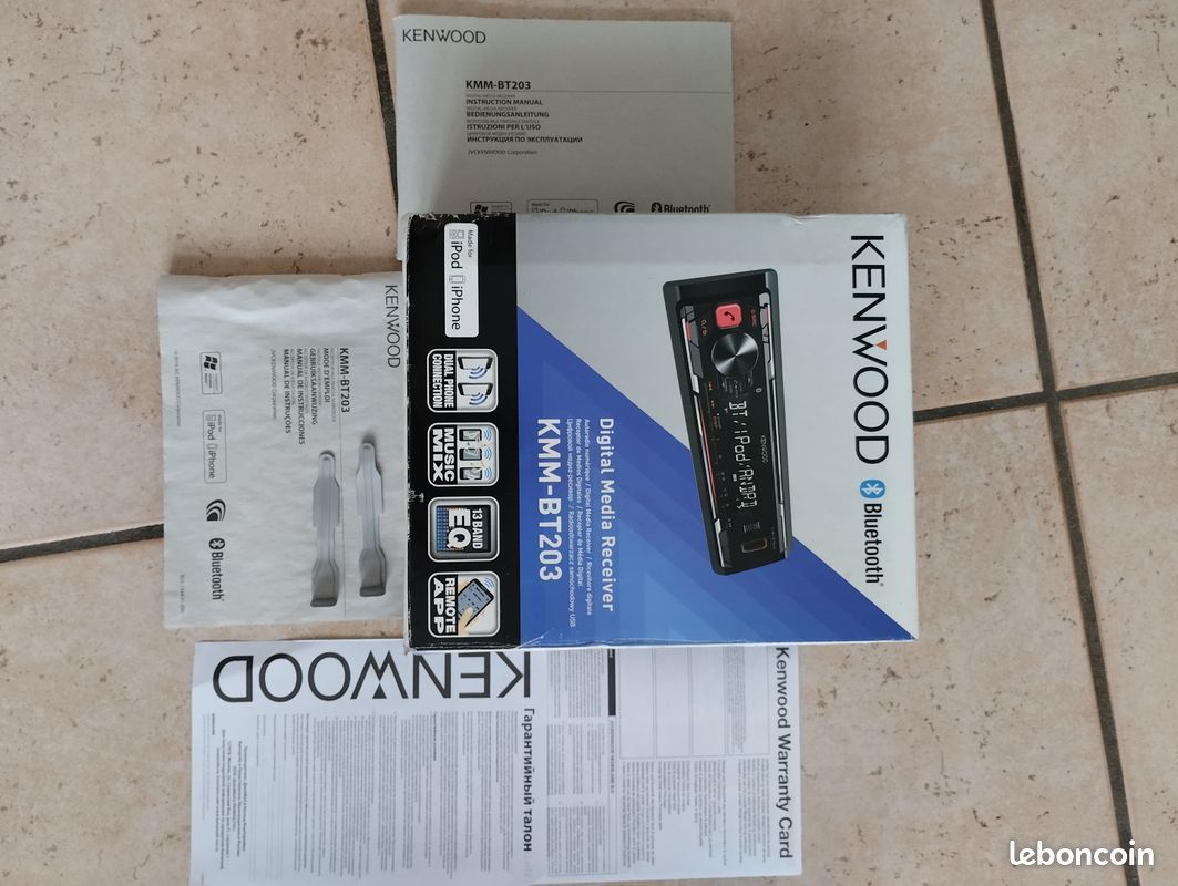 Câble ISO Auto-radio Pour KENWOOD KMM-BT34 BT35 BT39DAB - Neuf Sous Emballage