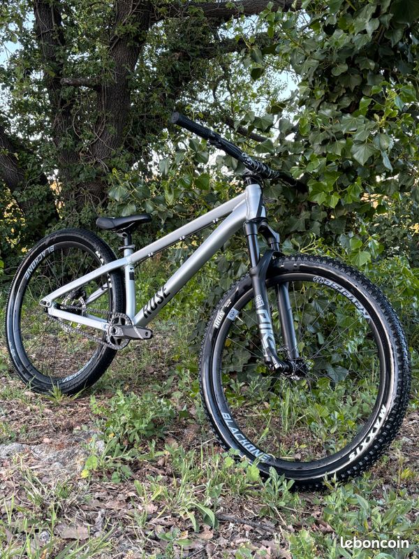 Potence BMX Old School Argentée 21.1mm - Tige Filetée Quill 1 Pouce